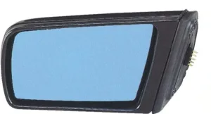 Retrovisor Izquierdo Electrico, Imprimado Plano , Termico Ico, Azulado 5 Puertas para Mercedes-Benz C W202 1993 y S W140 1994