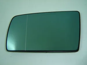 Cristal Retrovisor Izquierdo, Termico Asferico, Azulado para Mercedes-Benz C W202 1993, E W210 1995 y S W140 1994
