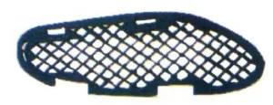 Rejilla Derecha Paragolpes Delantero (Aleta) (1997-) para Mercedes-Benz C W202 1993