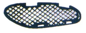 Rejilla Izquierda Paragolpes Delantero (Aleta) (1997-) para Mercedes-Benz C W202 1993