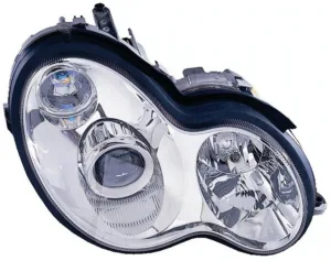 Kit Faros Derecho + Izquierdo Cristal Liso (H7/H7) para Mercedes-Benz C W203 2000