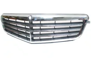 Rejilla (Cromado/Gris ) (Classic / Elegance) para Mercedes-Benz C W204 2007 y C W204 2011