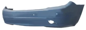 Paragolpes Trasero Imprimado (Con Agujeros Para Sensores) (Sin Agujero Moldura) (4 Puertas) para Mercedes-Benz C W204 2007