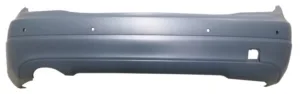 Paragolpes Trasero Imprimado (Con Agujeros Para Sensores) Mod Classic Escape Simple para Mercedes-Benz C W204 2011