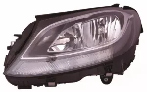 Faro Izquierdo Electrico Con Motor (H7/H7/Pwy24W/Led) para Mercedes-Benz C W205 2014