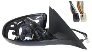 Cuerpo Retrovisor D Electrico, Termico, Abatible Electricamente Con Luz De Cortesia Con Memoria (14Pins)+2Con para Mercedes-Benz C W205 2014