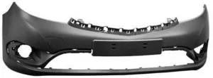 Paragolpes Delantero Imprimado (Con Agujero) para Mercedes-Benz CITAN 2012