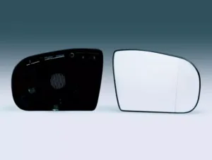 Cristal Retrovisor Derecho Electrico Asferico, Termico, Con Soporte para Mercedes-Benz E W210 1999