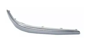 Moldura Derecha Paragolpes Delantero + Moldura Cromada para Mercedes-Benz E W211 2002