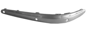 Moldura Izquierda Paragolpes Delantero + Moldura Cromada + Agujeros Sensores para Mercedes-Benz E W211 2002