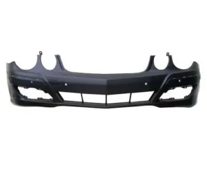 Paragolpes Delantero Imprimado Con Agujeros Para Sensores (Elegance/Avantgarde) para Mercedes-Benz E W211 2006