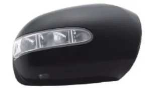 Carcasa Retrovisor Derecha Imprimada Con Intermitente Luz Cort para Mercedes-Benz M W164 2005