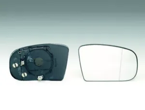 Cristal Retrovisor Derecho Asferico, Termico, Con Soporte para Mercedes-Benz S W220 1998 y S W220 2002