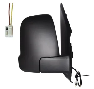 Retrovisor Derecho Manual (Negro) Con Intermitente 2 Pins Brazo Corto para Mercedes-Benz SPRINTER 2018
