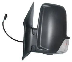Retrovisor Manual Izquierdo Convexo Con Intermitente Brazo Corto 2 Pins para Mercedes-Benz SPRINTER W906 2006 y Volkswagen CRAFTER 2006