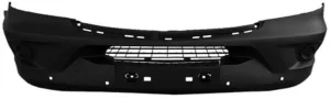 Paragolpes Delantero Negro Con 6 Agujeros Para Sensor para Mercedes-Benz SPRINTER W906 2013