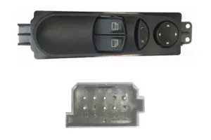 Interruptor Puerta Delantero Izquierdo+ Retrovisor (2 Botones) 7 Pins para Mercedes-Benz VIANO W639 2003 y VITO W639 2003
