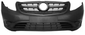 Paragolpes Delantero Gris Con Rejilla para Mercedes-Benz VITO W447 2014