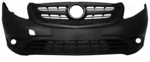 Paragolpes Delantero Gris Con Rejilla (Con Agujero) para Mercedes-Benz VITO W447 2014