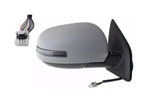 Retrovisor Derecho Electrico, Imprimado Convexo, Termico, Abatible Eletricamente, Con Intermitente, Angulo Muerto (11 Pins) para Mitsubishi ASX 2016