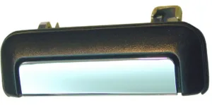 Maneta Puerta Delantera Delantera / Trasera Derecho Cromado-Negro para Mitsubishi L200 PICK-UP 1996
