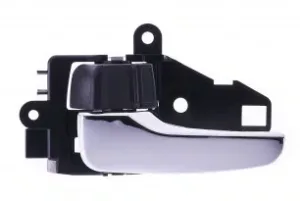 Maneta Puerta Interior Delantera / Trasera Izquierda Cromada-Negra para Mitsubishi L200 PICK-UP 2006