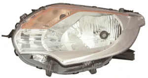 Faro Izquierdo Regulacion Manual/Electrica (Interior Cromado) (H4) para Mitsubishi L200 PICK-UP 2015