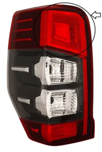 Piloto Trasero Izquierdo Caja Metalica (Led/Py21W) (Tipo Ichikoh) para Mitsubishi L200 PICK-UP 2019