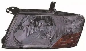 Faro Izquierdo Regulacion Manual/Electrica (Interior Cromado) para Mitsubishi PAJERO 2003