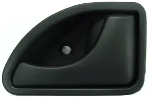 Maneta Puerta Delantero Interior Derecho Negro (8Mm) para Nissan KUBISTAR 2003 y Renault KANGOO 1997 y KANGOO 2003