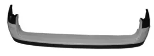 Paragolpes Trasero (Negro) para Nissan KUBISTAR 2003 y Renault KANGOO 2003