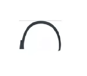 Moldura Aleta Delantera Derecha para Nissan QASHQAI 2007 y QASHQAI 2010