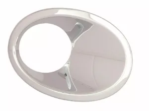 Aro Rejilla Paragolpes Delantero Derecho Cromado para Nissan QASHQAI 2010