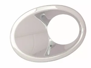 Aro Rejilla Paragolpes Delantero Izquierdo Cromado para Nissan QASHQAI 2010