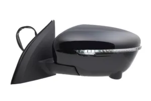 Retrovisor Izquierdo Electrico Termico Abatible Electricamente Con Camara, Con Intermitente (13 Pins) para Nissan QASHQAI 2013
