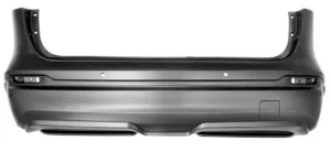 Paragolpes Trasero Imprimado 4 Agujeros Para Sensores (Sin Agujeros) Moldura para Nissan QASHQAI 2017