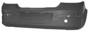 Paragolpes Trasero Imprimado (Con Agujeros Para Sensores) (5 Puertas) para Opel ASTRA H 2004