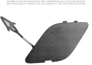 Tapa Gancho Remolque Paragolpes Trasero Imprimado para Opel ASTRA J 2009