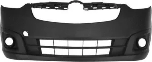 Paragolpes Delantero Negro (Con Agujeros) para Opel COMBO 2012