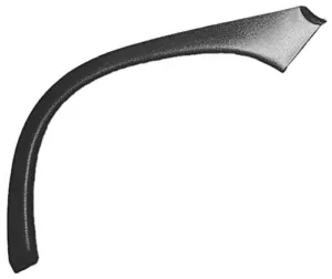 Moldura Aleta Trasera Izquierdo para Opel CORSA B 1993