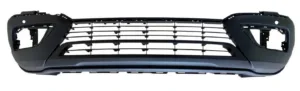 Spoiler Paragolpes Delantero (Negro) Con 2 Agujeros Para Sensores para Opel CROSSLAND X 2017