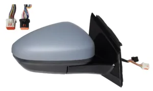 Retrovisor Derecho Electrico, Imprimado Convexo, Termico, Con Sensore, 7 Pins para Opel GRANDLAND X 2017