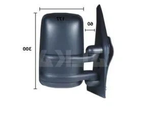 Retrovisor Manual Derecho, Convexo Brazo Corto para Opel MOVANO A 1999 y Renault MASTER II 1997