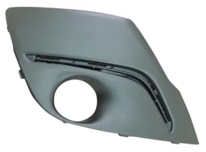 Rejilla Derecha Paragolpes Delantero (Con Agujero Moldura) (Con Agujero Para Antiniebla) para Peugeot 107 2012