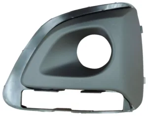 Rejilla Izquierda Paragolpes Delantero (Con Agujero Antiniebla + Agujero Para Moldura  Cromada) para Peugeot 108 2014