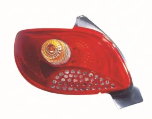 Piloto Trasero Derecho (Rojo/Amarillo) para Peugeot 206+ 2009