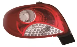 Piloto Trasero Izquierdo (Rojo-Blanco) para Peugeot 206+ 2009