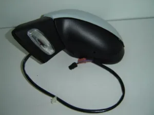 Retrovisor Izquierdo Electrico Termico, Imprimado, Abatible Electricamente Con Intermitente para Peugeot 207 2006 y 207 2009