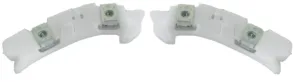 Kit (Derecho + Izquierdo) Superior Paragolpes Delantero para Peugeot 208 2012