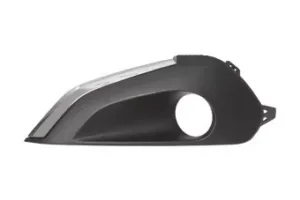 Rejilla Izquierda Paragolpes Delantero (Con Agujero Para Antiniebla + Moldura Cromada) para Peugeot 208 2015